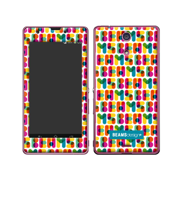 BEAM(ビームス)×Gizmobies（ギズモビーズ）【Colorful monogram rv】 (Xperia)