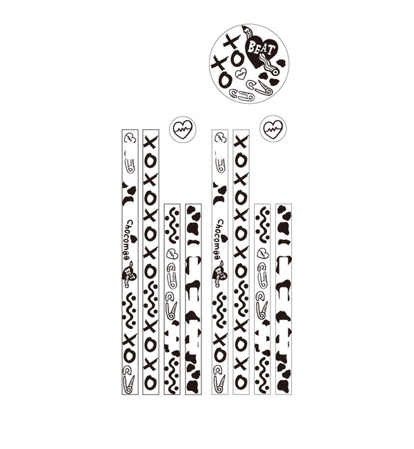 Chocomoo×Gizmobies【Choco】(iPhone5/5s用サイドスキン)