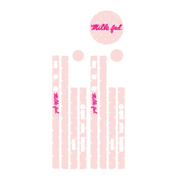 MILKFED×Gizmobies【Ballerina】(iPhone5/5s用サイドスキン)