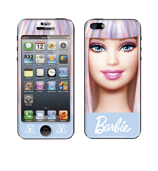 3rdbyVANQUISH×brebie×Gizmobies【Marble pattern Barbie】 (iPhone5/5s)