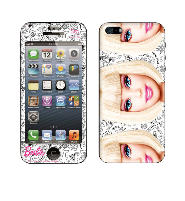 3rdbyVANQUISH×brebie×Gizmobies【Marine pattern Barbie】 (iPhone5/5s)