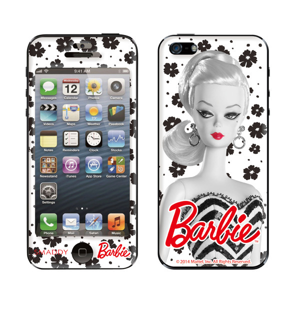 SMADDY×Barbie×Gizmobies【Monotone flower】 (iPhone5/5s)