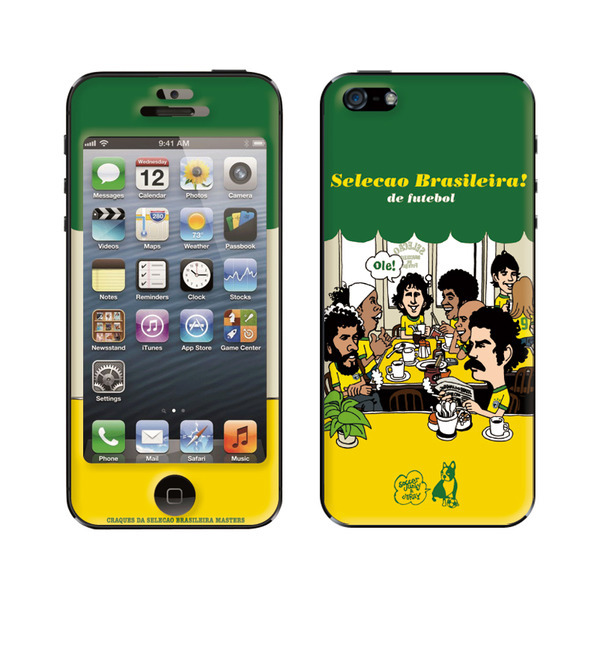 soccer junky(サッカージャンキー)×Gizmobies(ギズモビーズ)【VIVA BRASIL!!】 (iPhone5/5s)