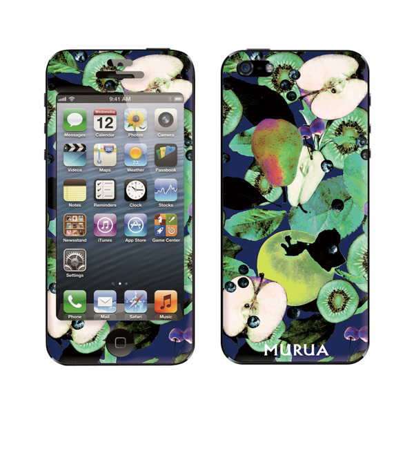 MURUA(ムルーア)×Gizmobies(ギズモビーズ)【Mix Fruits NVY】 (iPhone5/5s)