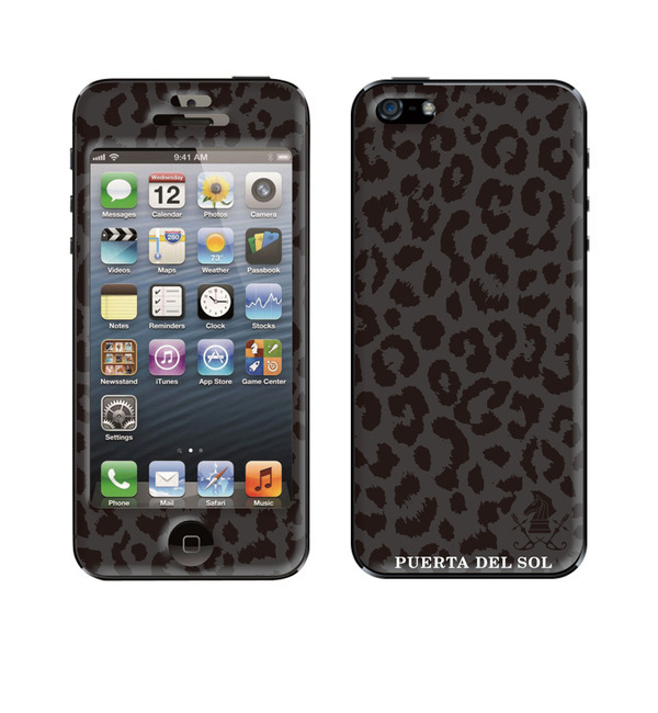 PUERTA DEL SOL(プエルタデルソル)×Gizmobies（ギズモビーズ）【BLACK LEOPARD】(iPhone5/5s)