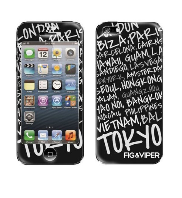 FIG&VIPER（フィグアンドバイパー） × Gizmobies（ギズモビーズ）【world traveler BLACK】(iPhone5/5s)