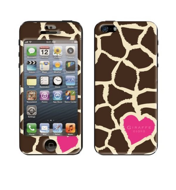 GIRAFFE OSAKA(ジラフオオサカ)×Gizmobies(ギズモビーズ)【GIRAFFE BROWN】(iPhone5/5s)