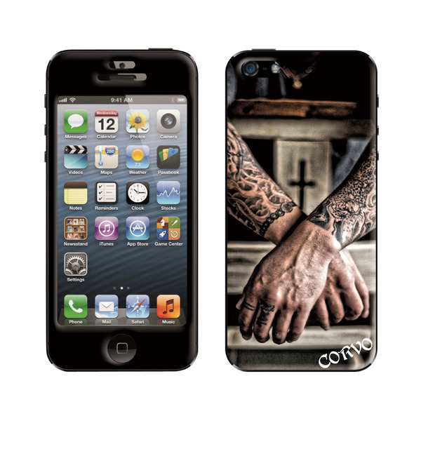 CORVO(コルボ)×Gizmobies(ギズモビーズ)【CROSS TATTOO】(iPhone5/5s)