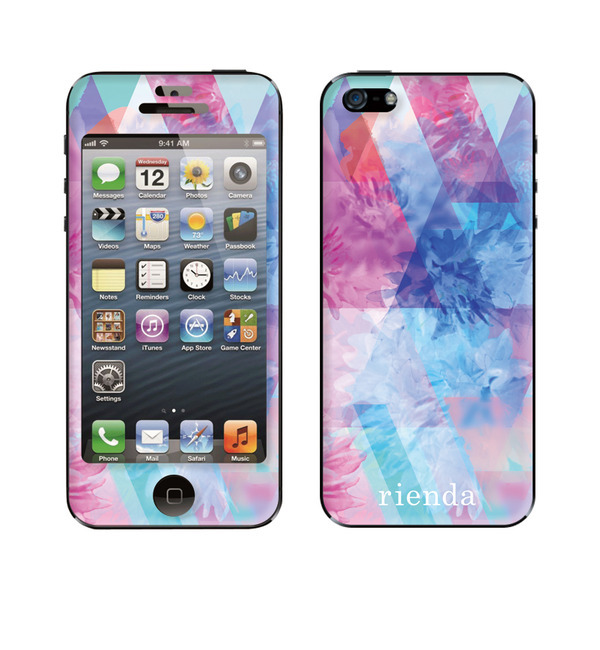 rienda（リエンダ) × Gizmobies（ギズモビーズ） 【Geometric gradient】(iPhone5/5s)