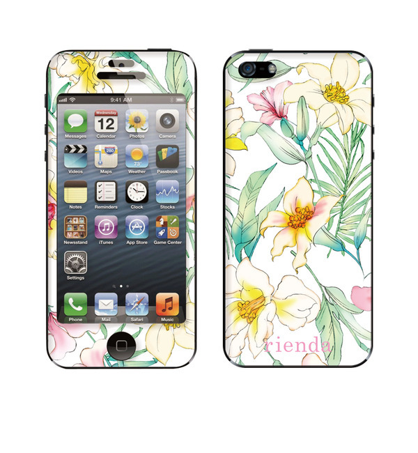 rienda（リエンダ) × Gizmobies（ギズモビーズ） 【Resort flower】(iPhone5/5s)