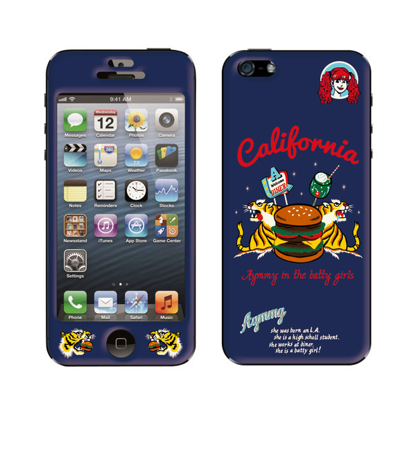 Aymmy(エイミー)×Gizmobies(ギズモビーズ) 【CALIFORNIA TIGER】 (iPhone5/5s)