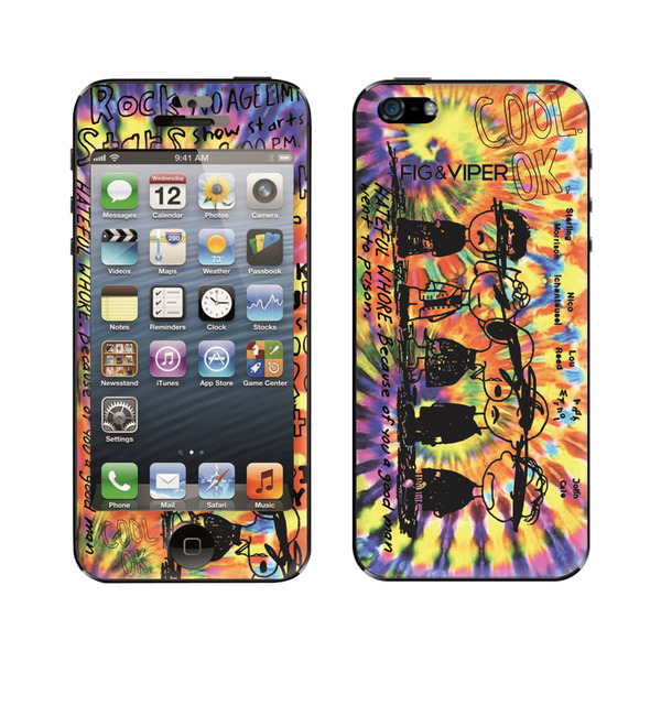 《大人気アイテム》 FIG&VIPER × Gizmobies 【Tiedye SnXXXX B】 (iPhone5/5s)