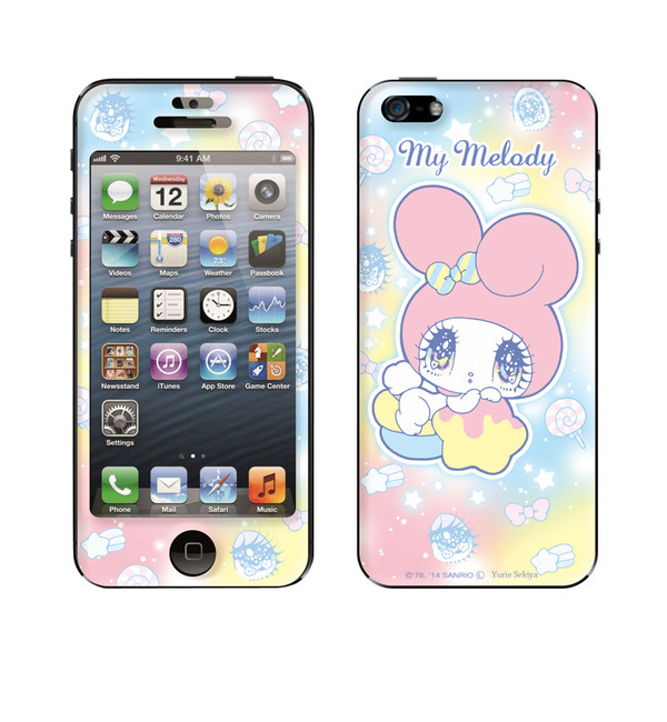 YURIE SEKIYA(せきやゆりえ)×My Melody（マイメロディ）×Gizmobies【KIRAKIRA melody】(iPhone5/5s)