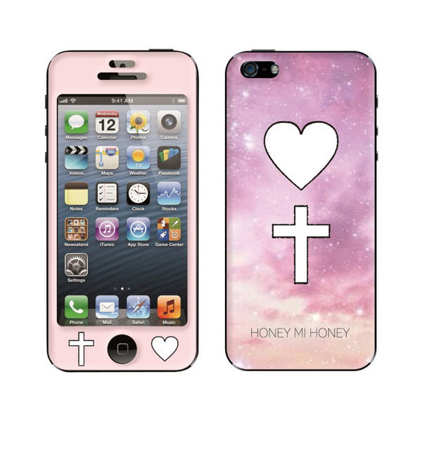 HONEY MI HONEY(ハニーミーハニ―)×Gizmobies（ギズモビーズ）【WHITE LACEUP】(iPhone5/5s)