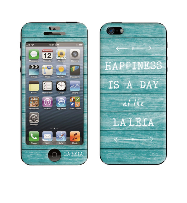 La Leia（ラレイヤ）×Gizmobies（ギズモビーズ） 【Wood Logo】 (iPhone5/5s)