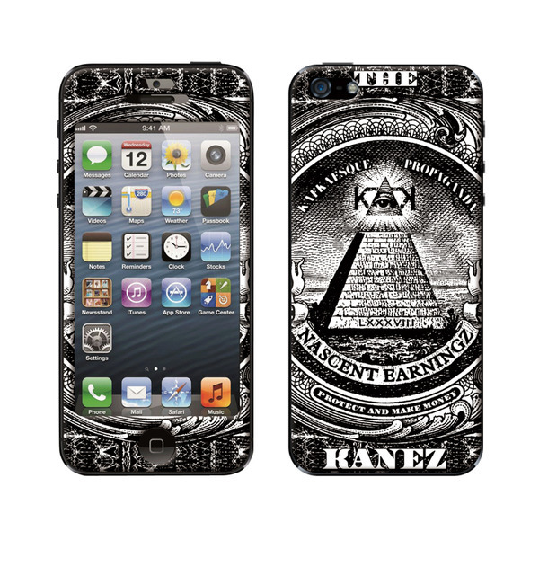KaneZ（ケインズ）×Gizmobies（ギズモビーズ） 【KaneZ i gear Black dollar】 (iPhone5/5s)