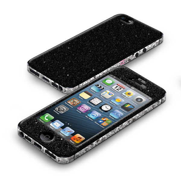 【お得な3点セット販売】GLITTER BLK (iPhone5/5s)