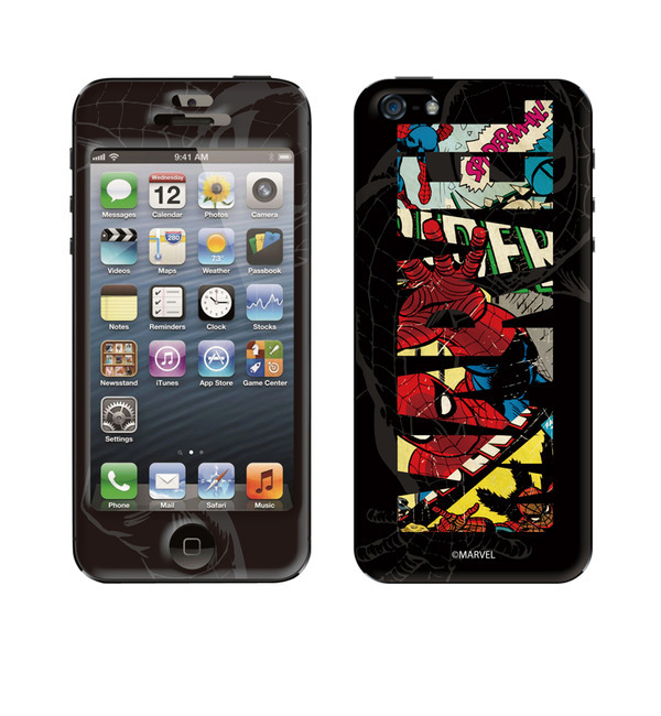 SpiderMan(スパイダーマン)×Gizmobies（ギズモビーズ）【marvel comics logo】 (iPhone5/5s)
