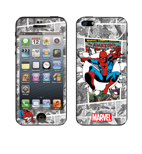 SpiderMan(スパイダーマン)×Gizmobies（ギズモビーズ）【Jump out to the world】 (iPhone5/5s)
