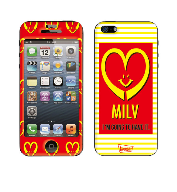 MILV(エムアイエルブイ)×Gizmobies（ギズモビーズ）【MILV Smile】(iPhone5/5s)