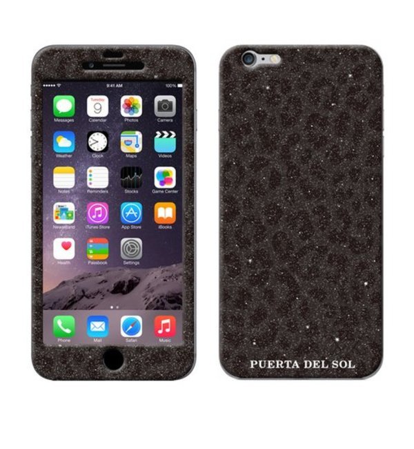 PUERTA DEL SOL(プエルタデルソル)×Gizmobies（ギズモビーズ）【BLACK LEOPARD】(iPhone6)