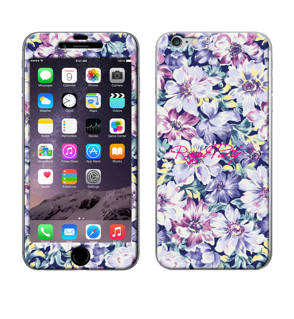 ROYALPARTY(ロイヤルパーティー) × Gizmobies（ギズモビーズ）【Spring Flower purple】 (iPhone6 Plus)