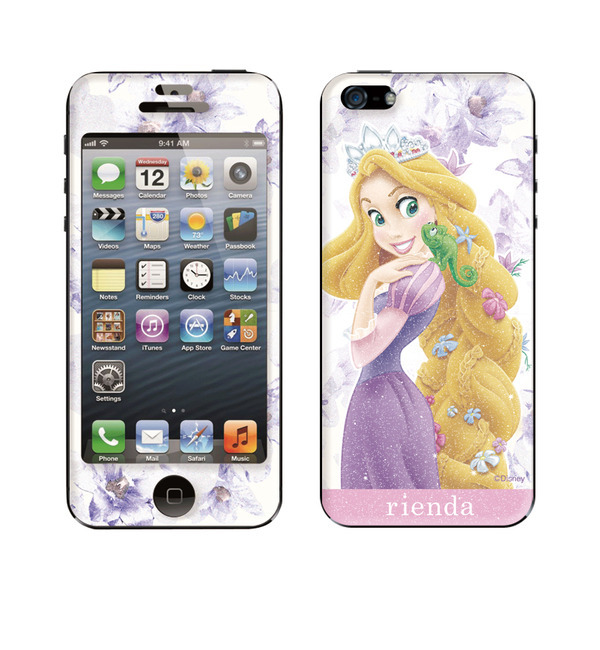 Disney × rienda × Gizmobies / 【sheer flower Rapunzel】 (iPhone5/5s)