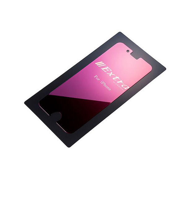 Protection Glass Mirror(PINK)【iPhone6専用スクリーン保護フィルム】