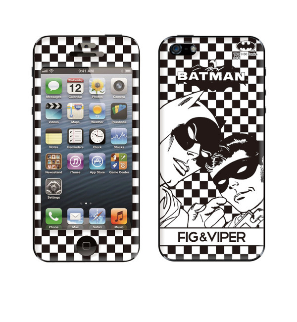 BATMAN（バットマン）×FIG&VIPER(フィグアンドバイパー)×Gizmobies【Checker/Batman】 (iPhone5/5s)