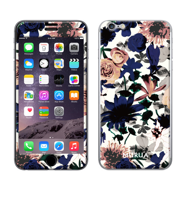 MURUA（ムルーア） × Gizmobies（ギズモビーズ） 【Smoky flower】 (iPhone6)