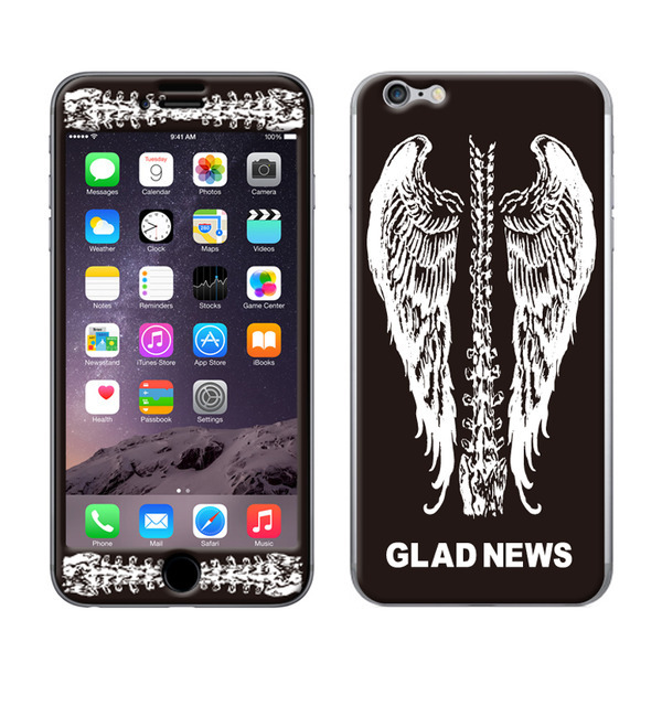 GLADNEWS(グラッドニュース)×Gizmobies(ギズモビーズ)【GLAD NEWS BONE×WING】(iPhone6)