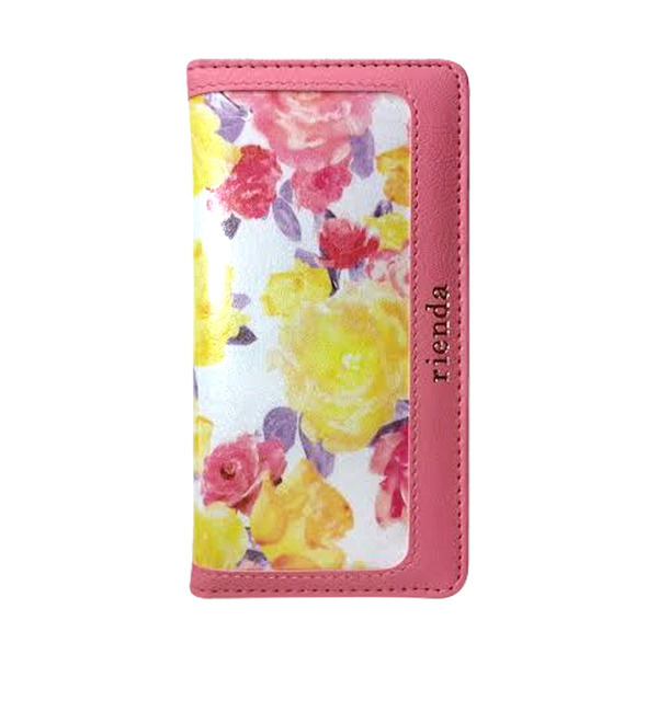 rienda(リエンダ) 【FLOWER PEPLUM PK】 (iPhone6手帳型ケース)