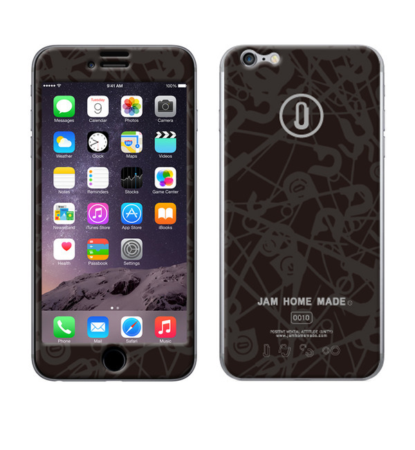 JAMHOMEMADE(ジャムホームメイド)×Gizmobies(ギズモビーズ)【SAFETY PIN BLACK】(iPhone6)