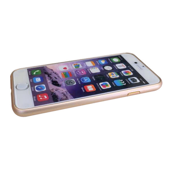 【アルミバンパー GOLD】(iPhone6Plus専用バンパー)