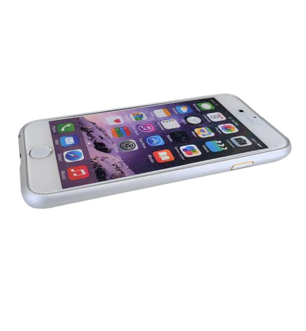 【アルミバンパー SILVER】(iPhone6Plus専用バンパー)