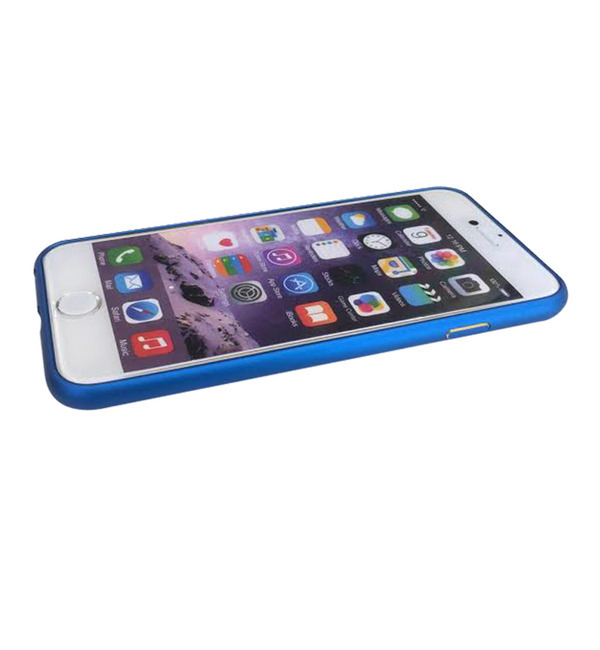 【アルミバンパー BLUE】(iPhone6専用バンパー)
