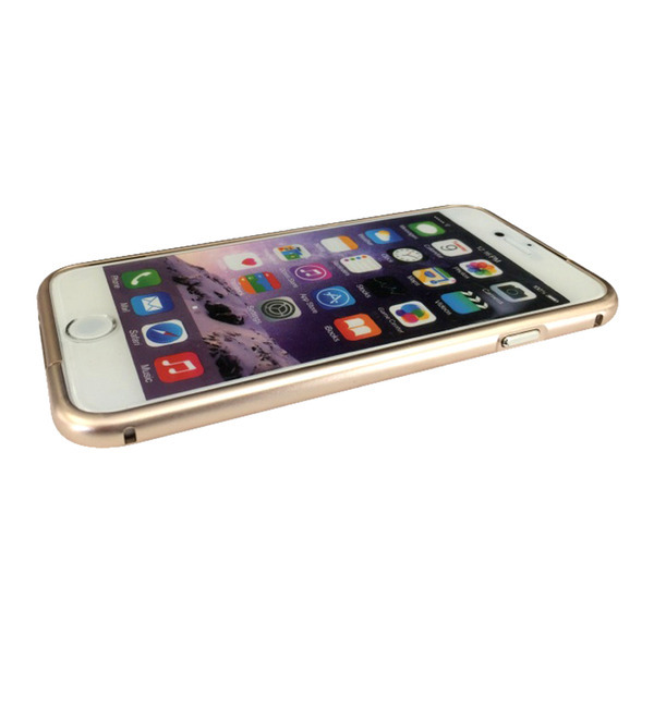【アルミバンパー DP GOLD】(iPhone6専用バンパー)