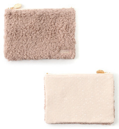 【メランジェ マガザン/Melanger Magasin】 モル フラットポーチ [3000円(税込)以上で送料無料]