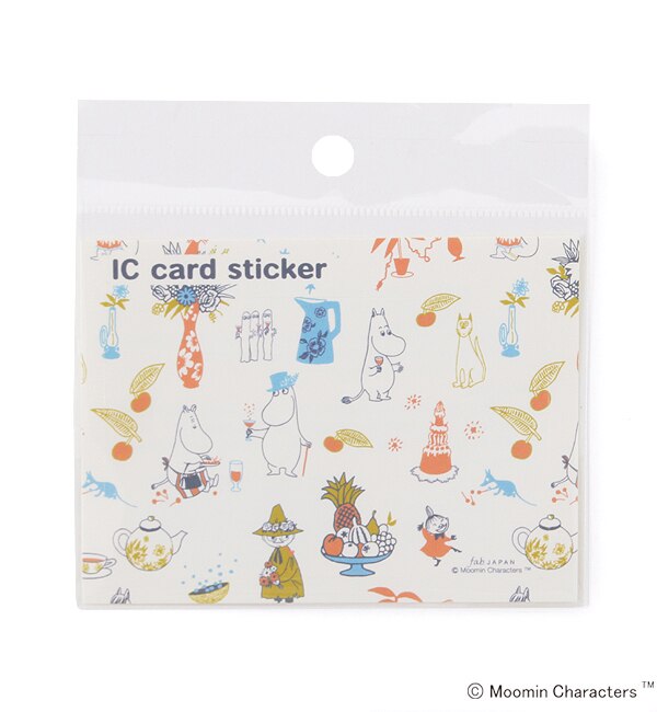 【メランジェ マガザン/Melanger Magasin】 MOOMIN PARTY ICカードステッカー