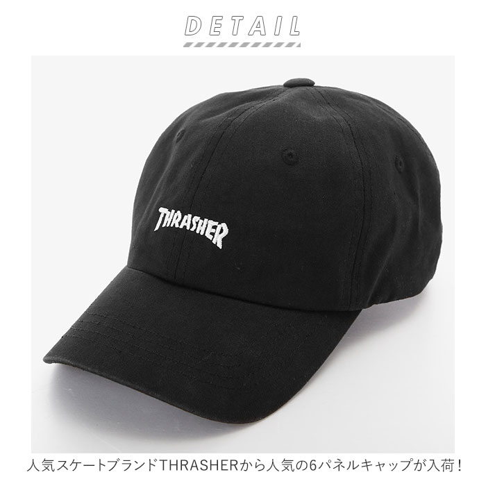 THRASHER スラッシャー 20TH-C01 MAG LOGO ローキャップ|BACKYARD