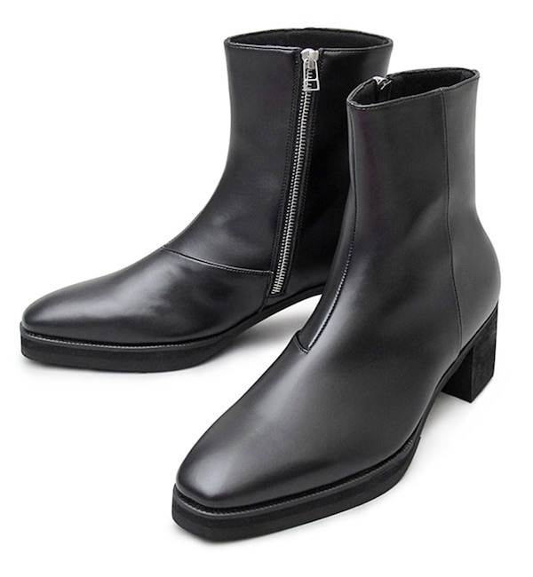 モテ系ファッションメンズ|【バックヤードファミリー/BACKYARD FAMILY】 glabella Side Zip Heel Up Boots