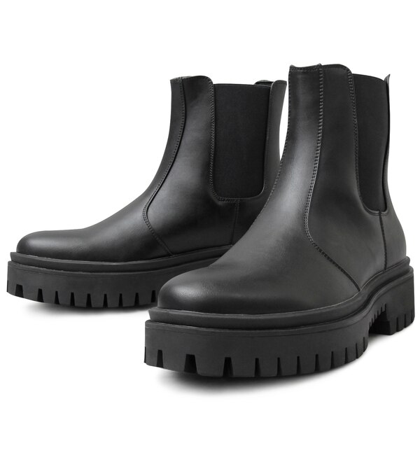 ファッションメンズお薦め|【バックヤードファミリー/BACKYARD FAMILY】 glabella Platform Sole Chelsea Boots