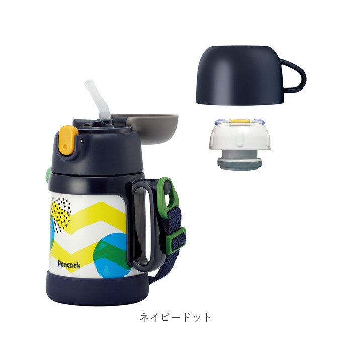 ピーコック Peacock 水筒 通販 ASK-W40 2WAYボトル ストローマグ 400ml