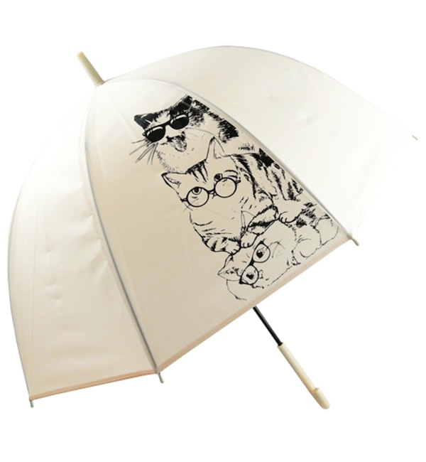 ファッションメンズお薦め|【バックヤードファミリー/BACKYARD FAMILY】 ビニール傘 65cm 通販 ドーム型 傘 長傘 雨傘 かさ レディース 大きめ おしゃれ 手開き
