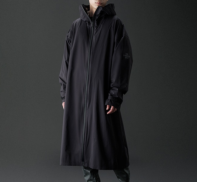 black all weather coat