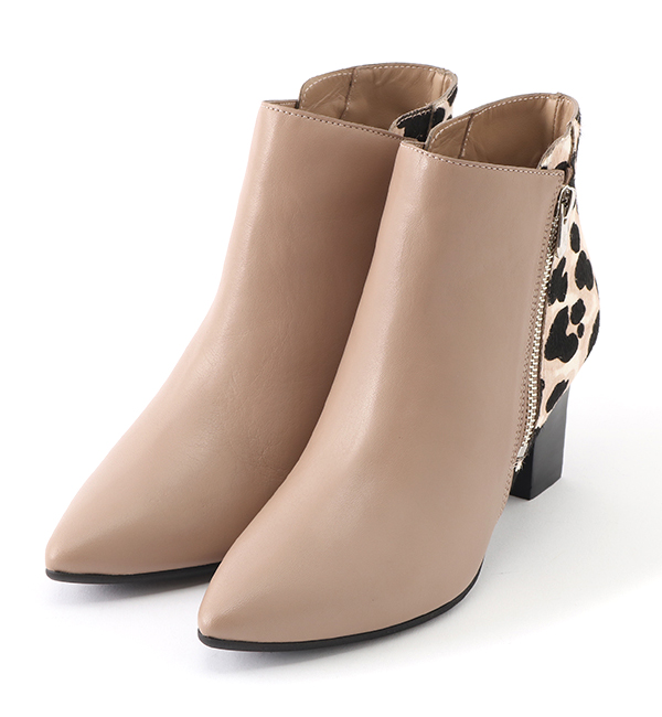 アニマルバイカラーショートブーツ 銀座かねまつ ギンザカネマツ の通販 アイルミネ