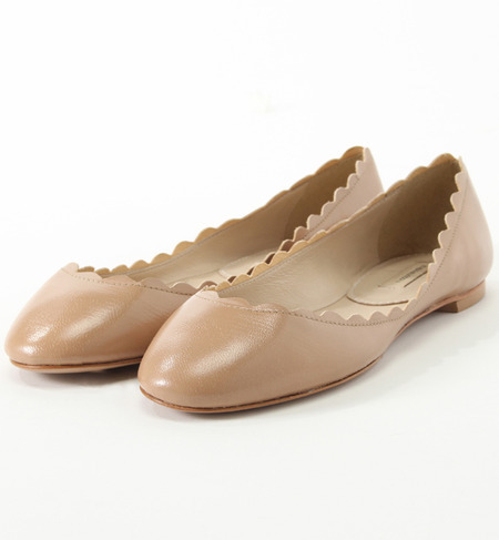 【グラウンド アンド グラウンドグリーンストア/ground＆ground green store】 【定価\22.000→\17.600】【WEB限定商品】【FABIO RUSCONI】ギザギザフラットシューズ [送料無料]