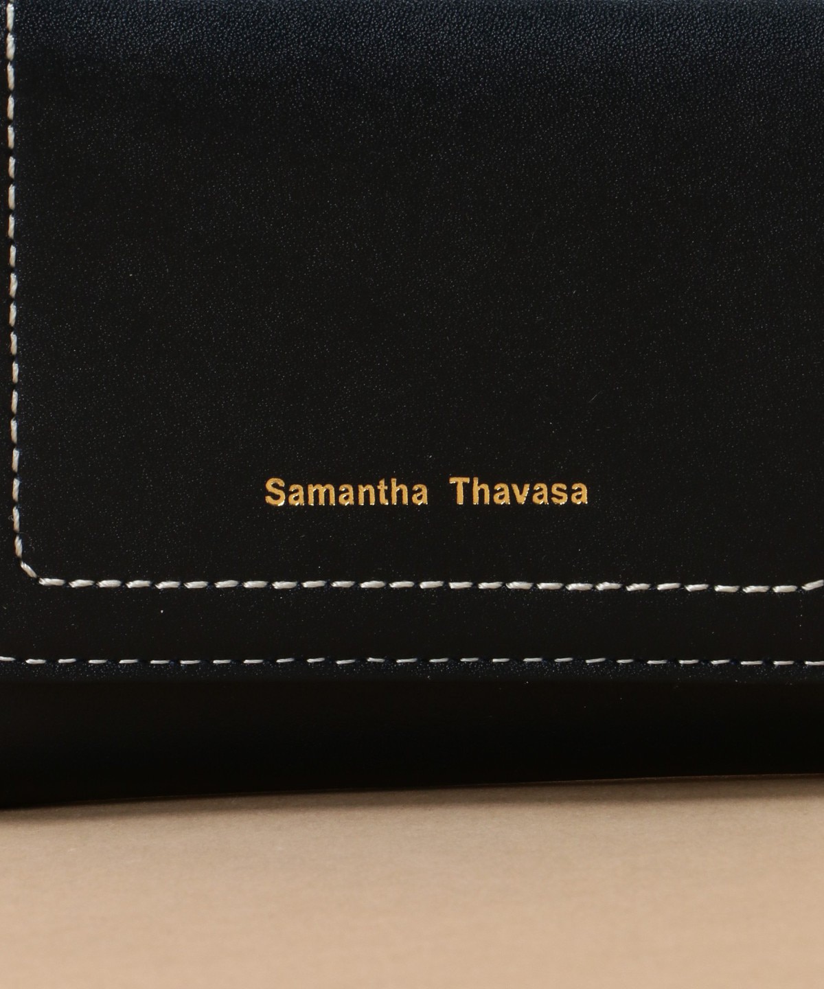 ウォータープルーフレザー 折財布|Samantha Thavasa(サマンサタバサ)の