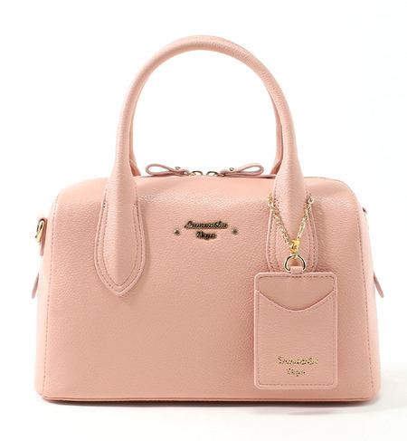 パスケース付きボストン