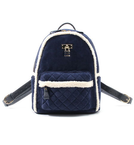 【サマンサベガ/Samantha Vega】 フェイクスウェード×ムートンバッグパック [送料無料]